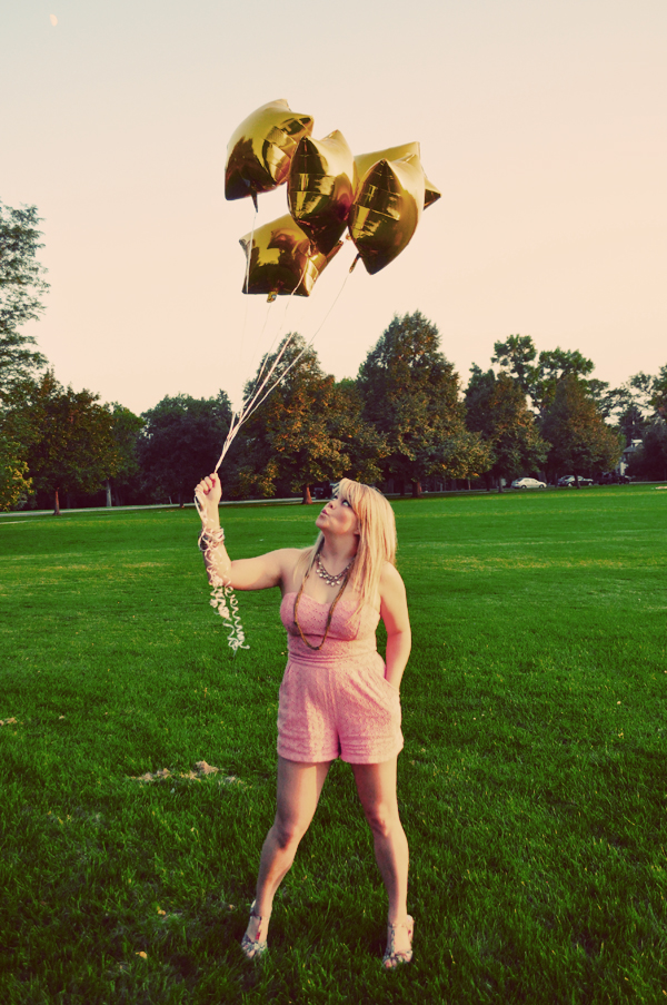 park, balloons, flying, fashion, style, romper, summer, denver, photography, surreal
